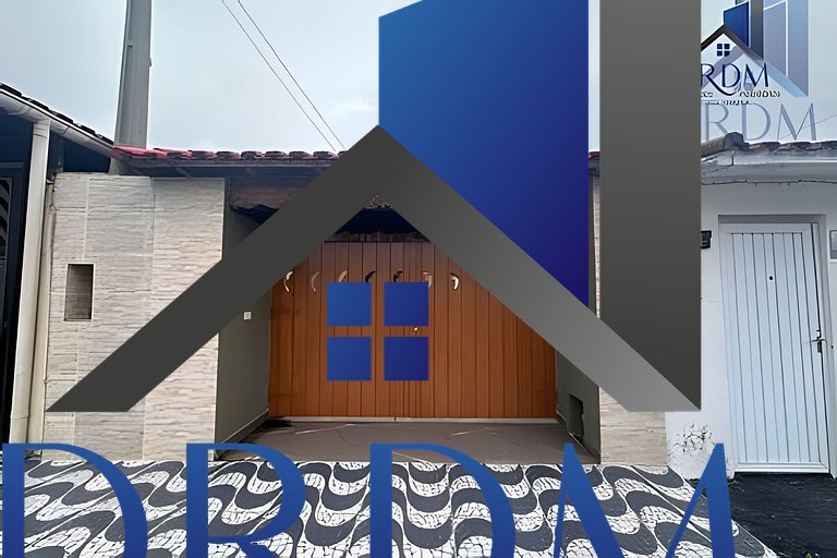 Casa ampla com 2 quartos e churrasqueira